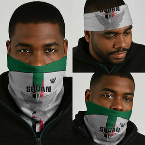 Afro Sudan Football Neck Gaiter Come On Falcons of Jediane - African Pride