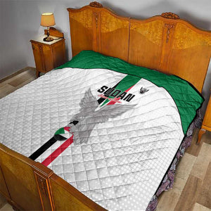 Afro Sudan Football Quilt Come On Falcons of Jediane - African Pride