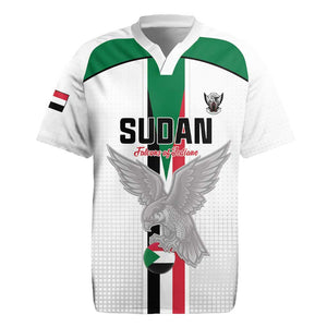 Afro Sudan Football Custom Rugby Jersey Come On Falcons of Jediane LT15