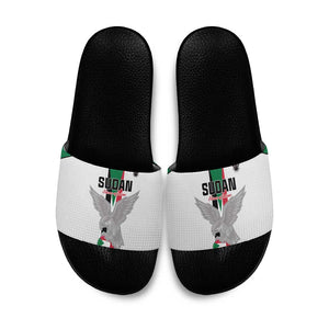 Sudan Football Slide Sandals Go Champions Falcons of Jediane