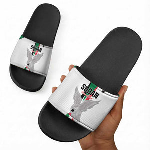 Sudan Football Slide Sandals Go Champions Falcons of Jediane