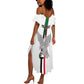 Afro Sudan Football Custom Summer Maxi Dress Come On Falcons of Jediane LT15