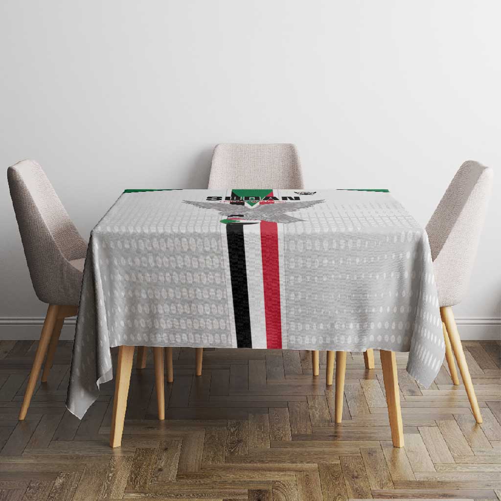 Afro Sudan Football Tablecloth Come On Falcons of Jediane - African Pride