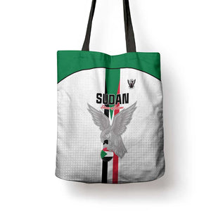Sudan Football Tote Bag Go Champions Falcons of Jediane