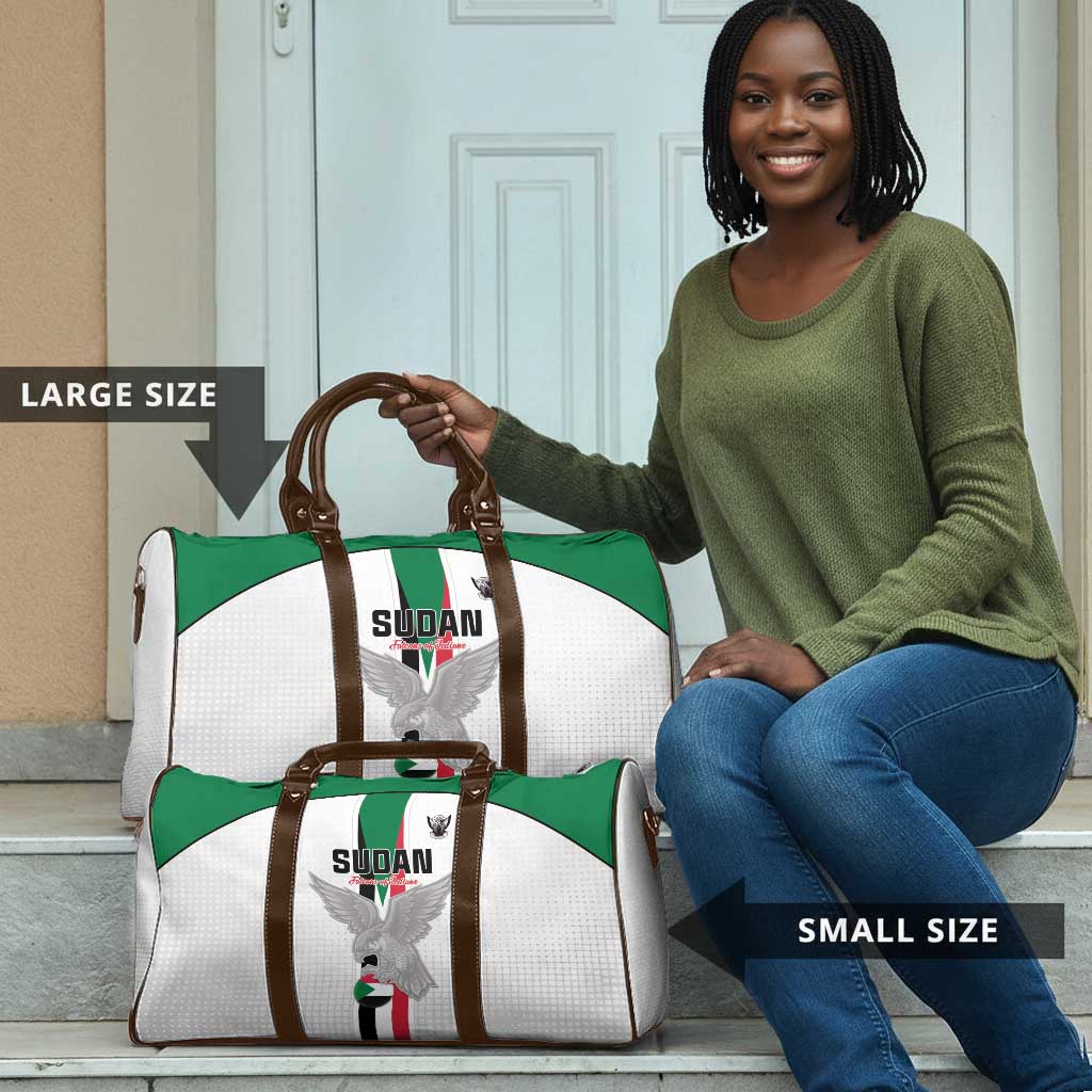Sudan Football Travel Bag Go Champions Falcons of Jediane