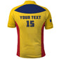 Custom Chad Football Polo Shirt Go Champions