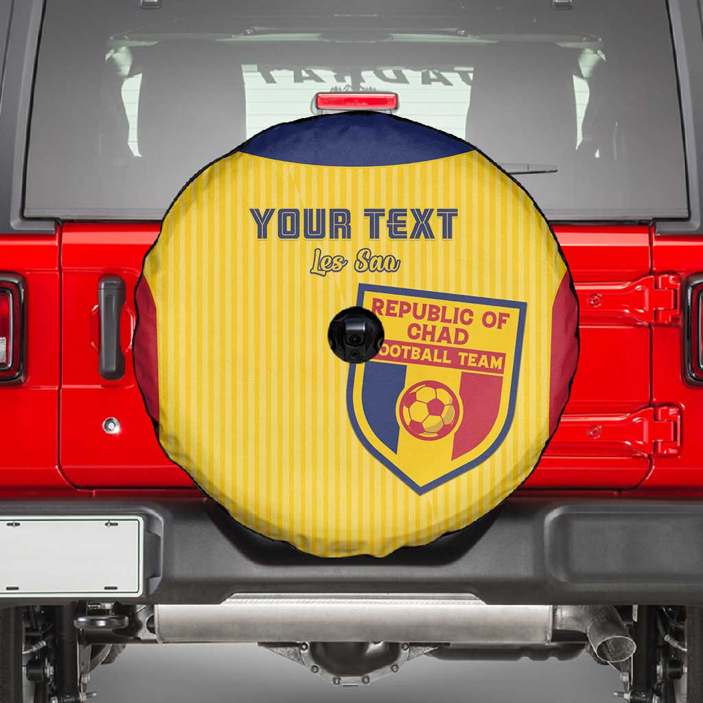 Custom Chad Football Spare Tire Cover Go Champions
