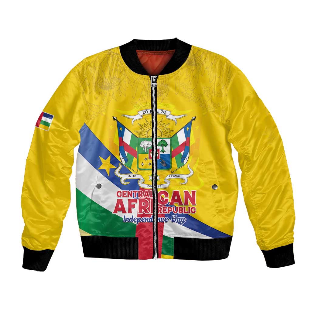 Personalised CAR Bomber Jacket Happy 65th Independence Day