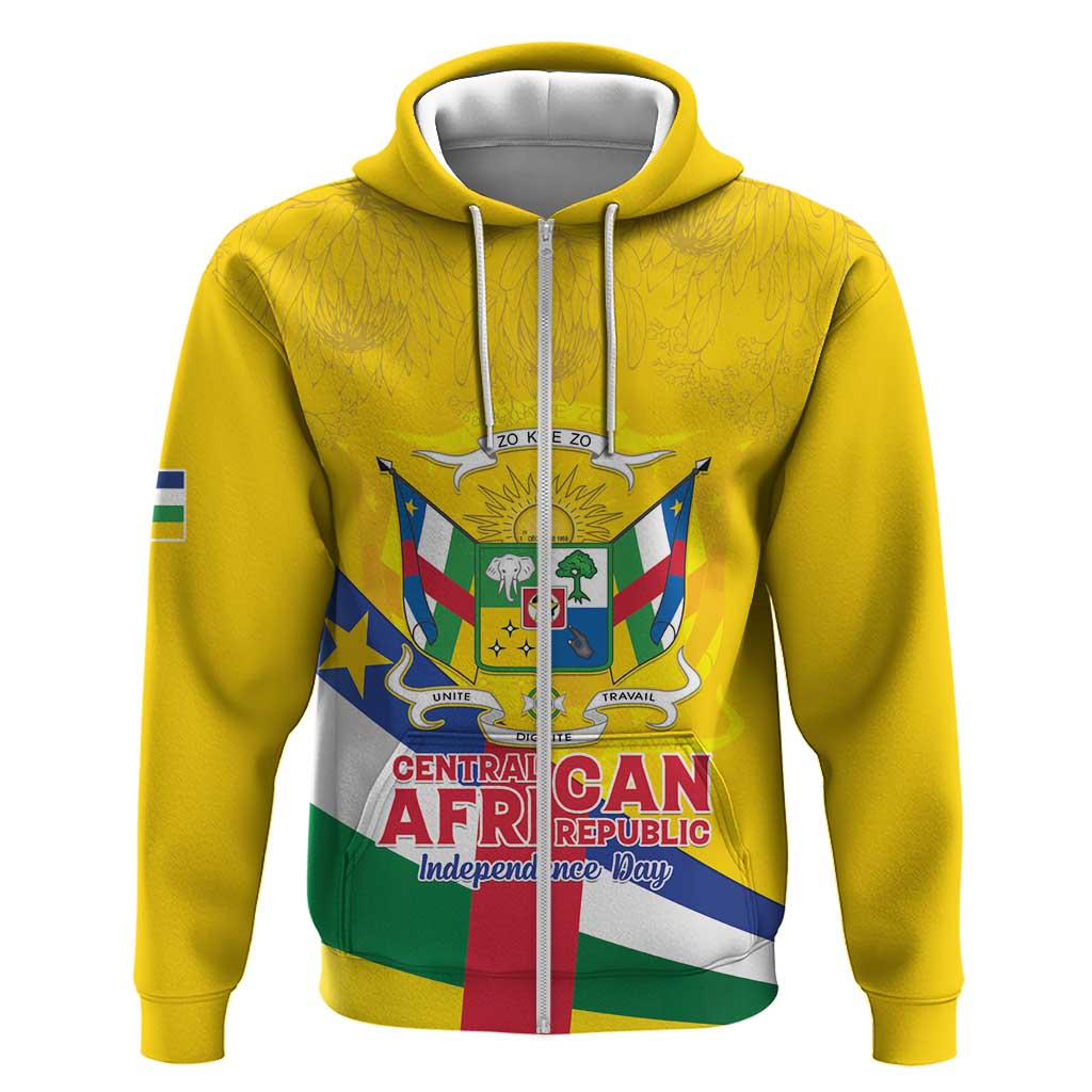 Personalised CAR Hoodie Happy 65th Independence Day