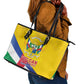 CAR Leather Tote Bag Happy 65th Independence Day