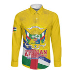Personalised CAR Long Sleeve Button Shirt Happy 65th Independence Day