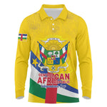 Personalised CAR Long Sleeve Polo Shirt Happy 65th Independence Day