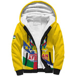 Personalised CAR Sherpa Hoodie Happy 65th Independence Day