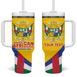 Personalised CAR Tumbler With Handle Happy 65th Independence Day