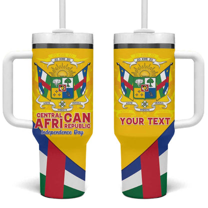 Personalised CAR Tumbler With Handle Happy 65th Independence Day