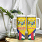 Personalised CAR Tumbler With Handle Happy 65th Independence Day