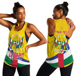 Personalised CAR Women Racerback Tank Happy 65th Independence Day
