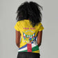 Personalised CAR Women V-Neck T-Shirt Happy 65th Independence Day