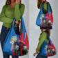 Personalised Central African Republic Elephant Grocery Bag Coat Of Arms With Map