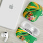 Congo Republic Day AirPods Case Coat Of Arms With Tropical Flower