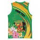 Personalized République du Congo Basketball Jersey Happy Republic Day - Grunge Style LT15