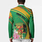 Personalized Congo Republic Day Blazer Coat Of Arms With Tropical Flower