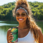 Personalized République du Congo 4 in 1 Can Cooler Tumbler Happy Republic Day - Grunge Style - African Pride