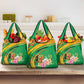 République du Congo Grocery Bag Happy Republic Day - Grunge Style - African Pride