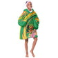 Personalized République du Congo Kid Wearable Blanket Hoodie Happy Republic Day - Grunge Style - African Pride
