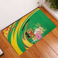 République du Congo Rubber Doormat Happy Republic Day - Grunge Style - African Pride