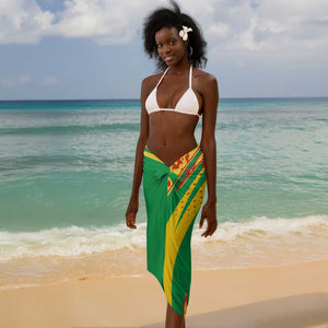 République du Congo Sarong Happy Republic Day - Grunge Style - African Pride