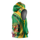 Personalized République du Congo Sleeveless Hoodie Happy Republic Day - Grunge Style - African Pride