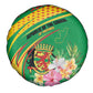 République du Congo Spare Tire Cover Happy Republic Day - Grunge Style - African Pride
