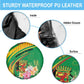 République du Congo Spare Tire Cover Happy Republic Day - Grunge Style - African Pride
