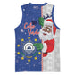 Afro Christmas in Cape Verde Basketball Jersey Black Santa Felix Natal LT15