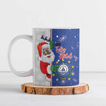 Cape Verde Christmas Ceramic Mug Black Santa Felix Natal