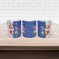 Cape Verde Christmas Ceramic Mug Black Santa Felix Natal