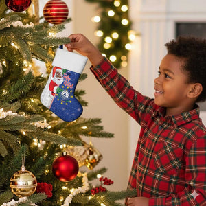 Afro Christmas in Cape Verde Christmas Stocking Black Santa Felix Natal - African Pride