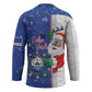 Cape Verde Christmas Hockey Jersey Black Santa Felix Natal