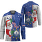Cape Verde Christmas Hockey Jersey Black Santa Felix Natal