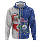 Afro Christmas in Cape Verde Hoodie Black Santa Felix Natal - African Pride