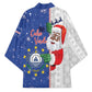 Cape Verde Christmas Kimono Black Santa Felix Natal