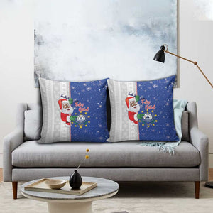 Cape Verde Christmas Pillow Cover Black Santa Felix Natal