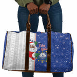 Cape Verde Christmas Travel Bag Black Santa Felix Natal