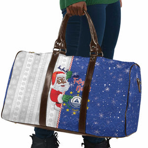 Cape Verde Christmas Travel Bag Black Santa Felix Natal