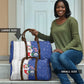 Cape Verde Christmas Travel Bag Black Santa Felix Natal