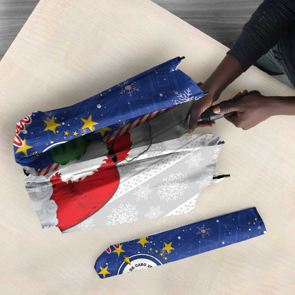 Cape Verde Christmas Umbrella Black Santa Felix Natal