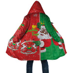 Burkina Faso Christmas Cloak Black Santa Joyeux Noel
