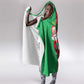 Afro Christmas in Burkina Faso Hooded Blanket Black Santa Joyeux Noel - African Pride