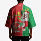 Burkina Faso Christmas Kimono Black Santa Joyeux Noel